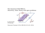 The Quantum Hall Effects: Discovery, basic theory and open problems