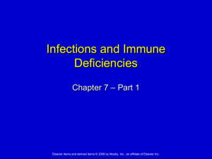 Infections and Immunodeficiencies