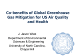 Co-benefits of global greenhouse gas mitigation for US air quality