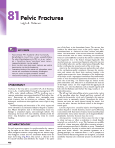 81 - Pelvic Fractures