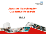 Qualitative Research - qualitativesearching