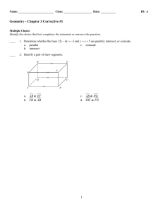 Unit 3 Corrective