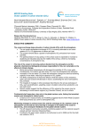 MCCIP Briefing Note Ocean uptake of carbon dioxide (CO2)