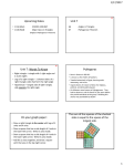 01-12-17 Pythagorean Theorem Notes