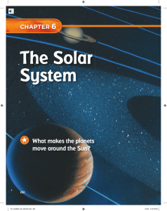 Chapter 6: The Solar System