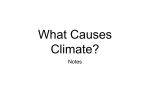 What Causes Climate? - Madison Central High