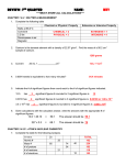 Review 3rd Qtr KEY