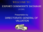 Presentation - Directorate of Valuation