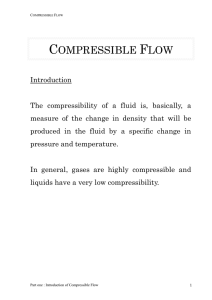 Introduction of compressible flow