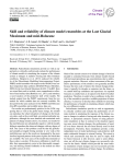 Skill and reliability of climate model ensembles at the Last Glacial