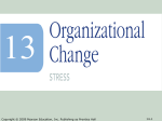 Changing an Organization - BUS 203