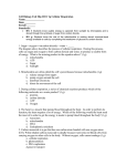 Cellular Respiration and Photosynthesis Common Assessment