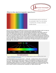 What is the electromagnetic spectrum?