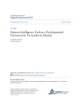 Business Intelligence Tools in a Developmental Environment: An