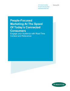 People-Focused Marketing At The Speed Of Today`s