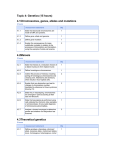 Topic 4: Genetics (15 hours)