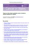 Cancer Incidence in Wales 2015 FINAL