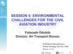 SESSION 5: ENVIRONMENTAL CHALLENGES FOR