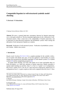 Computable fixpoints in well-structured symbolic model checking