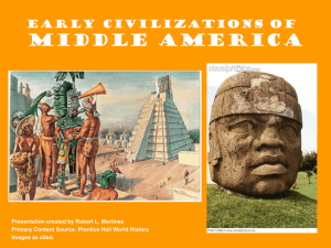 Early Civilization of Middle America