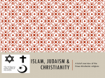 Three Abrahamic Religions Powerpoint