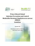 Infection Prevention and Control MRSA Guideline for PEI