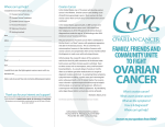 ovarian cancer - Celma Mastry Ovarian Cancer Foundation
