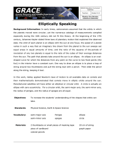Elliptically Speaking - Center for Space Research