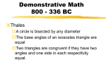 Demonstrative Math 800