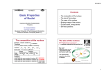 Basic Properties of Nuclei