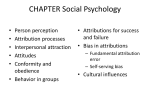 CHAPTER 15 Social Psychology