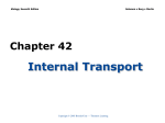 Chapter 42 Internal Transport