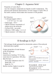 Chapter 2: Aqueous Soln` H