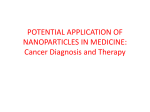 Potential Application of Nanoparticles in Medicine