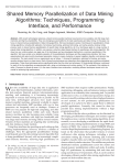 Shared Memory Parallelization of Data Mining Algorithms