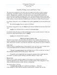 Scientific Writing: Active and Passive Voice