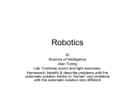 Robotics