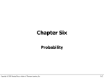 Chapter 6 - Probability