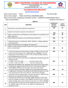 examination branch question bank