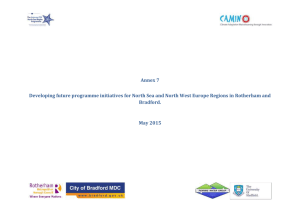 Rotherham - Interreg IVB North Sea Region Programme (2007