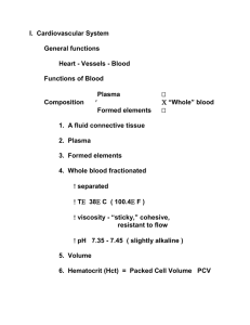 Cardiovascular System