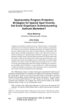 Sponsorship Program Protection Strategies for Special Sport Events
