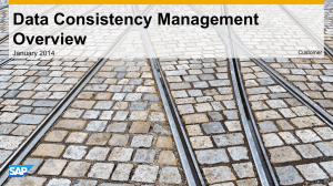 Data Consistency Management