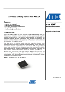 AVR1005: Getting started with XMEGA