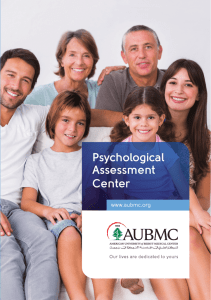 Psychological Assessment Center