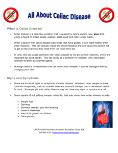 What is Celiac Disease? Signs and Symptoms
