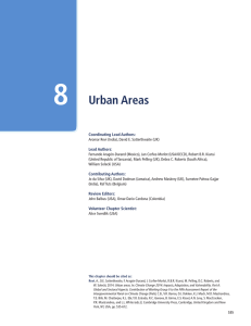 8 — Urban Areas - Climate Change 2014 Synthesis Report