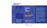 Speak Up - Joint Commission