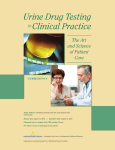 Urine Drug Testing Clinical Practice