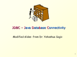 7 Accessing Databases with JDBC part5